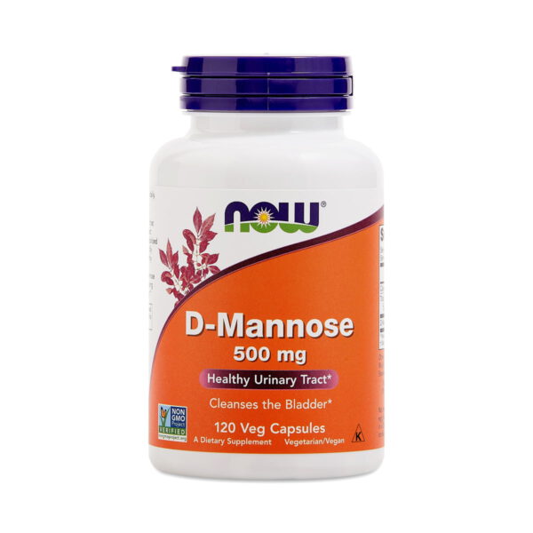 Now Foods D-Mannose 120 capsules