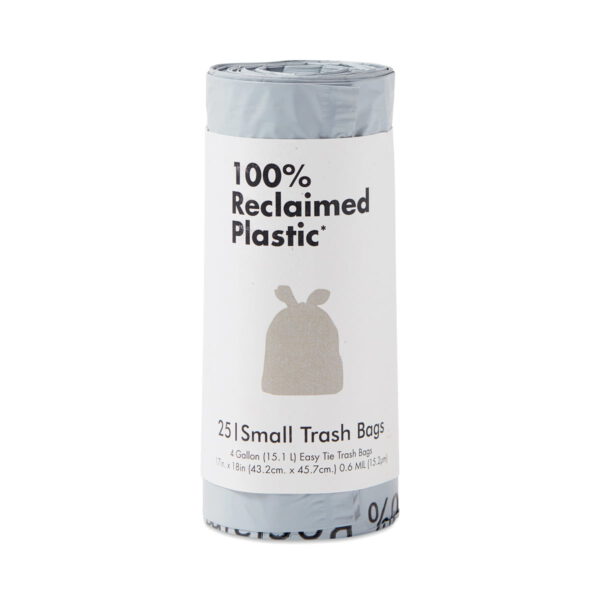 WasteZero 100% Reclaimed Plastic Small Trash Bag