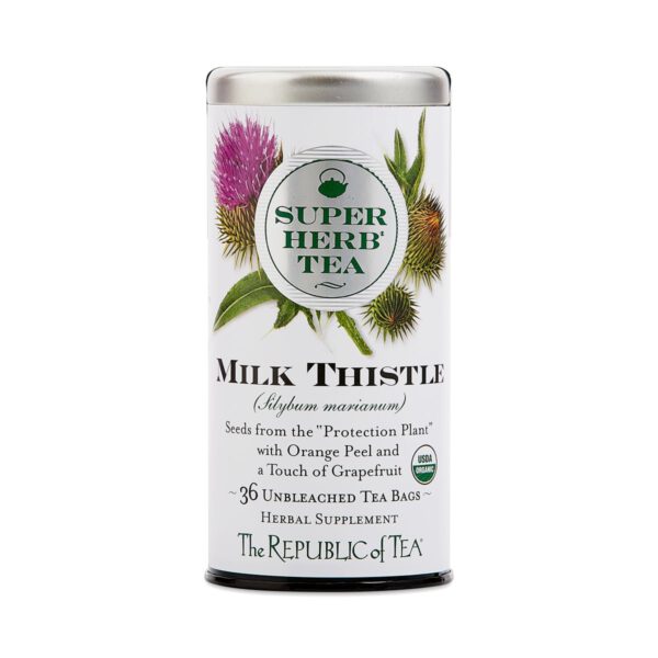 The Republic of Tea Organic Milk Thistle SuperHerb Tea 36 count