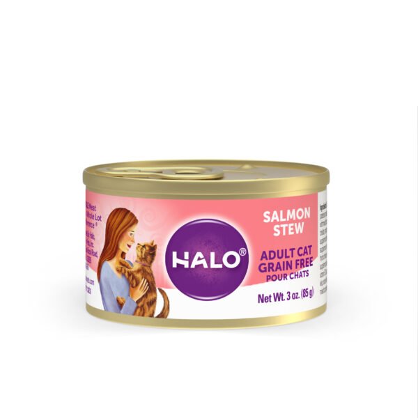 Halo Holistic Grain Free Wet Cat Food for Adult Cats