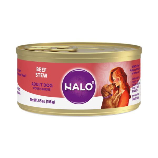 Halo Wet Dog Food for Adult Dogs