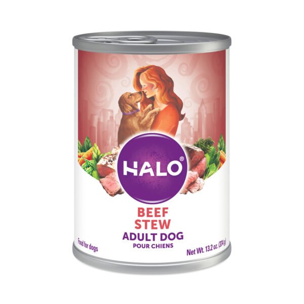 Halo Wet Dog Food for Adult Dogs