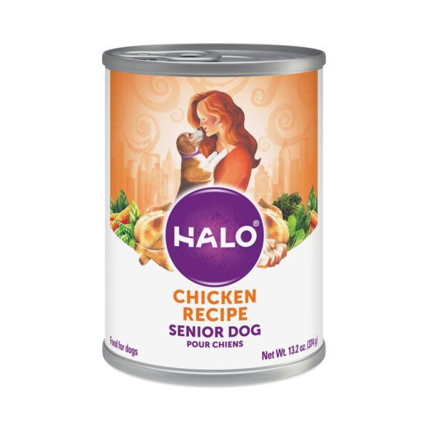 Halo Wet Dog Food for Senior Dogs