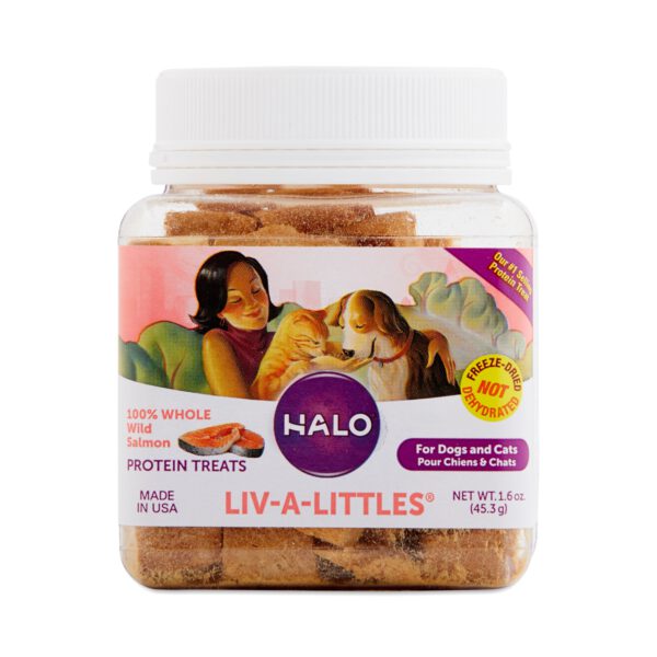 Halo Liv-A-Littles Freeze Dried Raw Wild Salmon