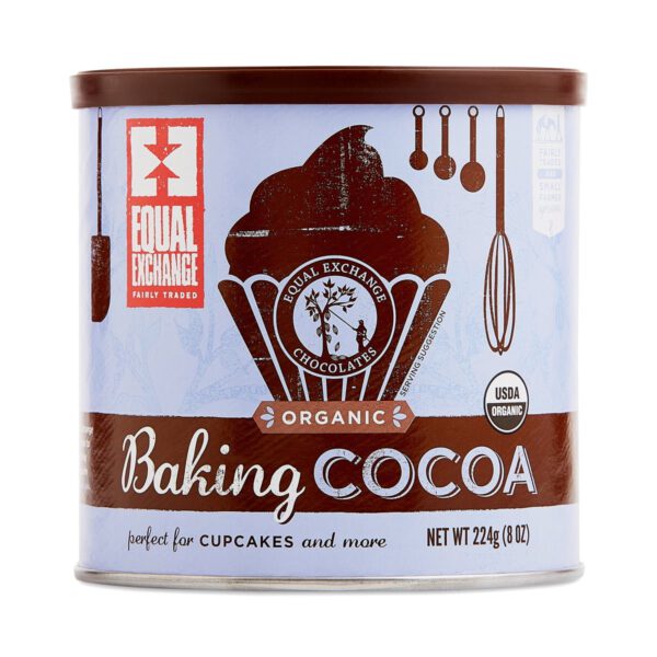 Equal Exchange Organic Baking Cocoa 8 oz tin