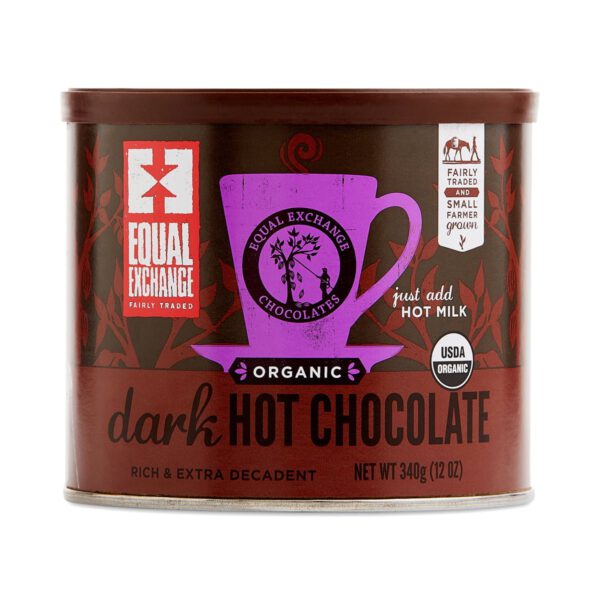 Equal Exchange Organic Dark Hot Chocolate Mix 12 oz. tin