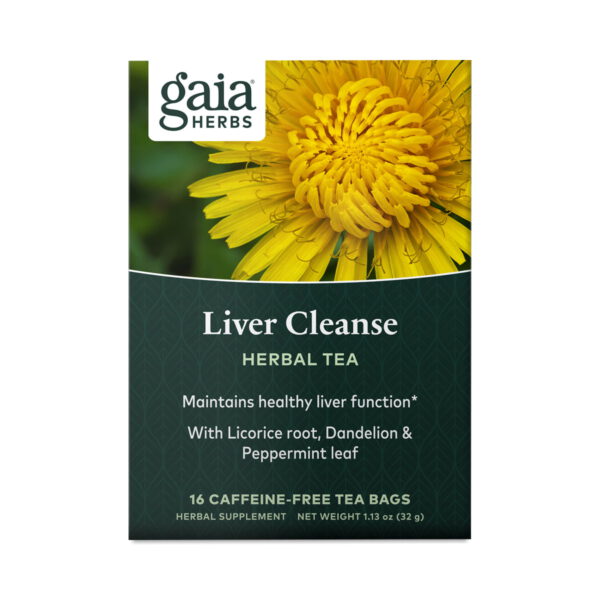 Gaia Herbs Liver Cleanse Tea 16 count