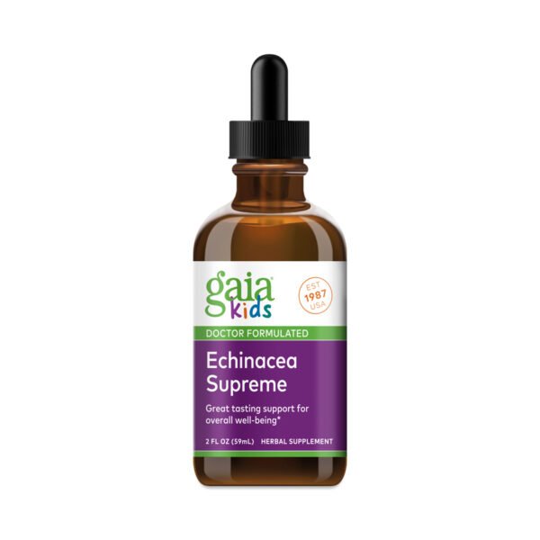 Gaia Herbs GaiaKids Echinacea Supreme 2 fl oz bottle