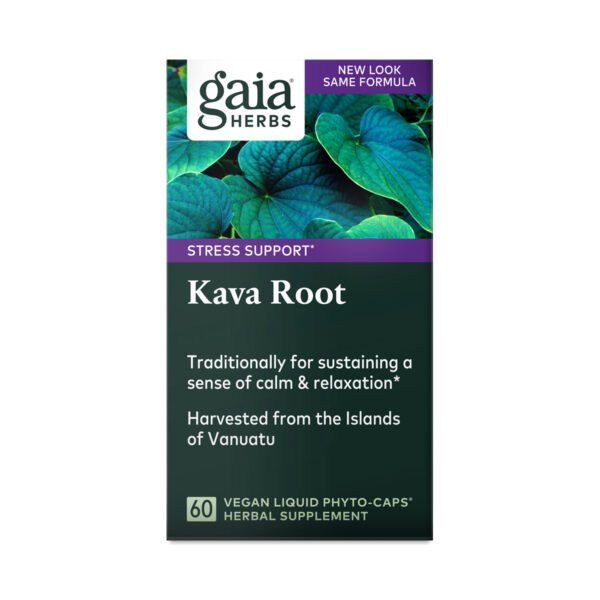 Gaia Herbs Kava Root 60 capsules