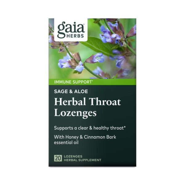 Gaia Herbs Herbal Throat Lozenges