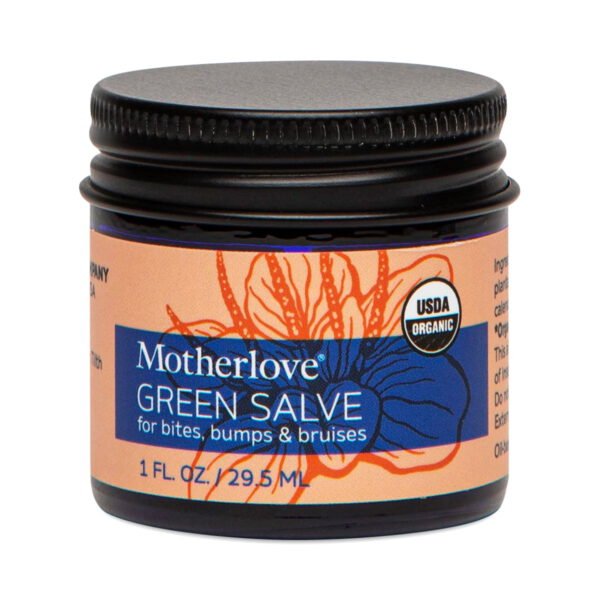 Motherlove Green Salve 1 fl oz jar