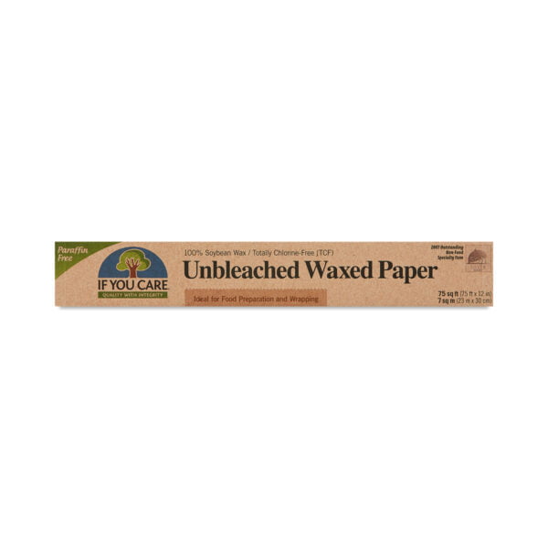 If You Care Unbleached Wax Paper 75 sq ft roll