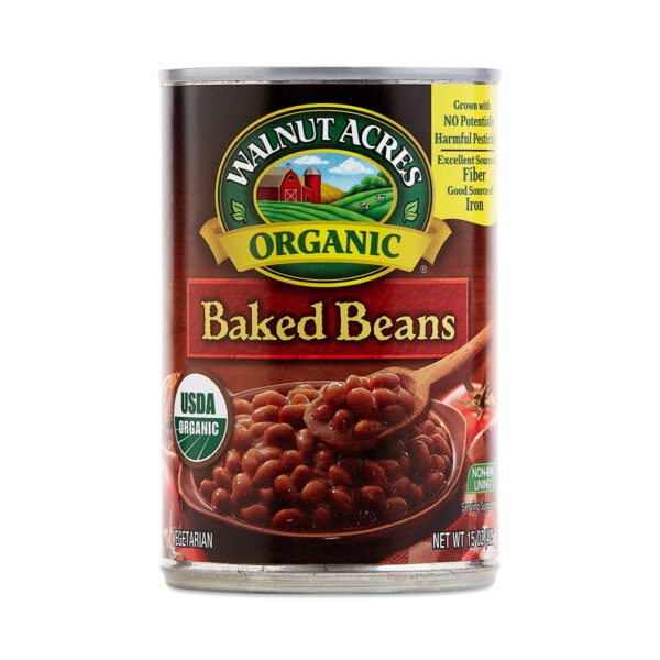 Walnut Acres Baked Beans 15 oz can