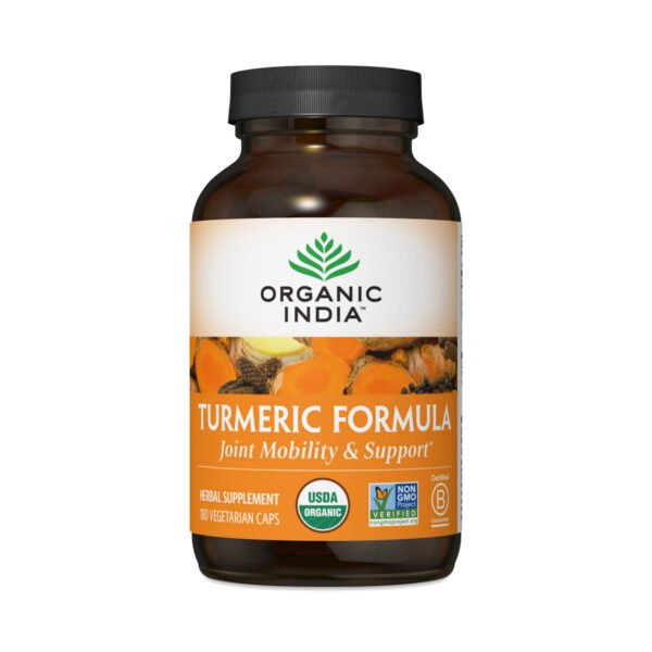 Organic India Turmeric Formula 180 capsules