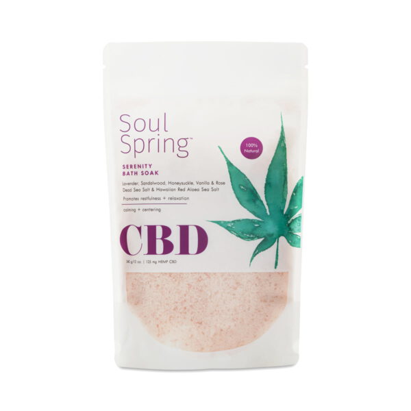 SoulSpring Serenity CBD Bath Soak