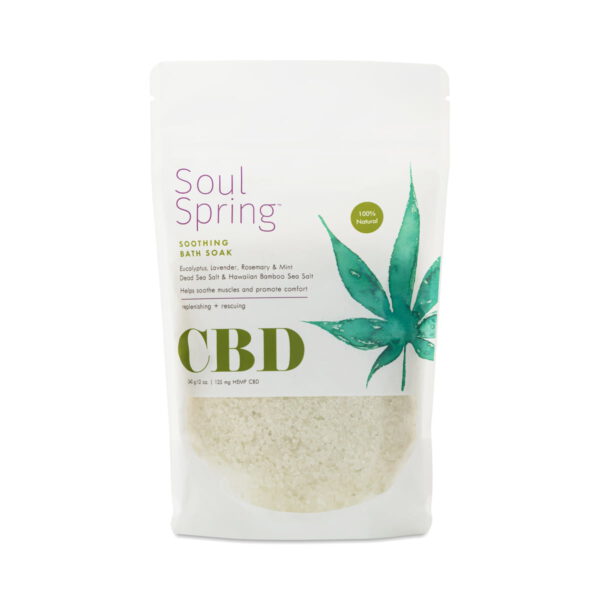 SoulSpring Soothing CBD Bath Soak