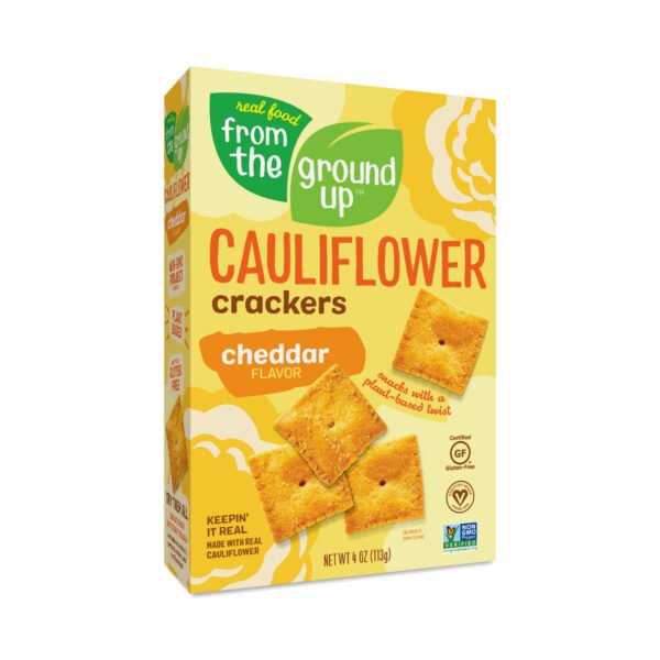 From The Ground UP Cauliflower Crackers