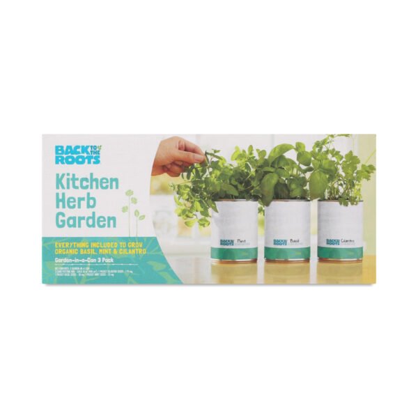 Back to the Roots Kitchen Herb Garden in a Can Kit 3 count