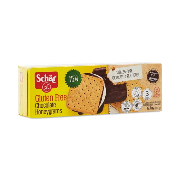 Schar Gluten Free Chocolate Honeygrams 6.7 oz box