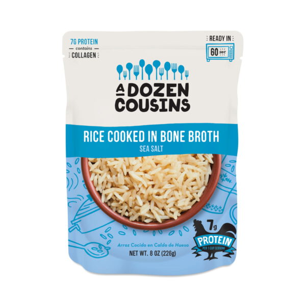 A Dozen Cousins Bone Broth Simmered Rice