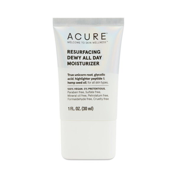 ACURE Resurfacing Dewy All Day Moisturizer 1 fl oz bottle