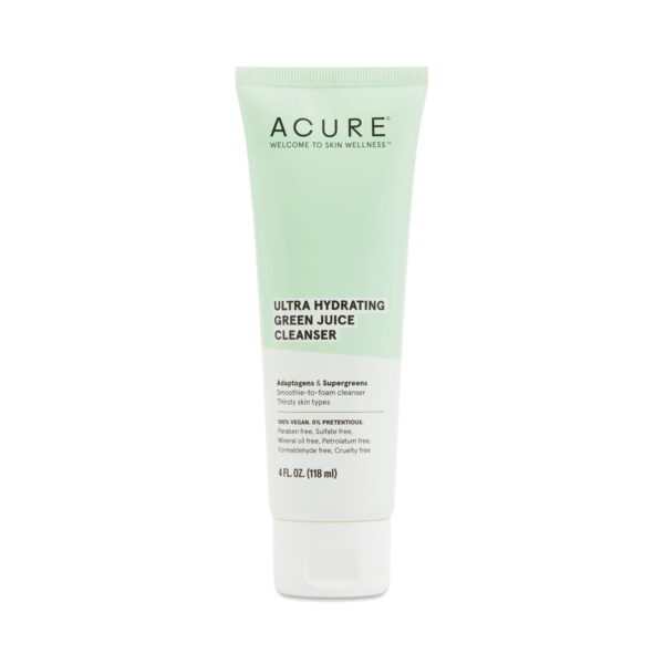 ACURE Ultra Hydrating Green Juice Cleanser 4 fl oz bottle