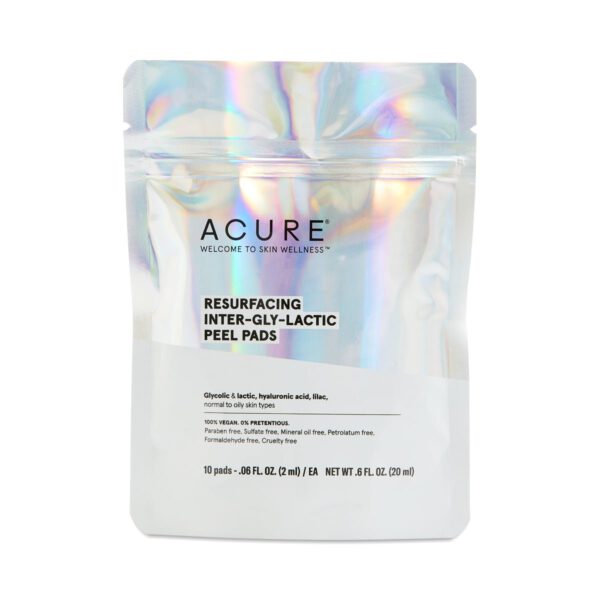 ACURE Resurfacing Inter-gly-lactic Peel Pads 10 count