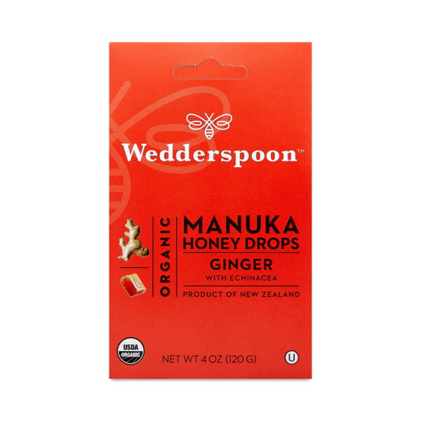 Wedderspoon Organic Manuka Honey Drops