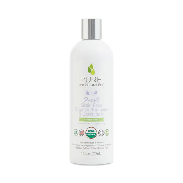 Pure and Natural Pet 2-in-1 Organic Shampoo & Conditioner