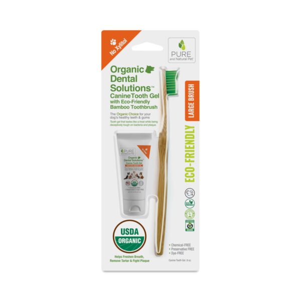 Pure and Natural Pet Organic Dental Solutions Dental Kit