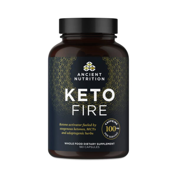 Ancient Nutrition Keto FIRE Ketone Activator 180 capsules