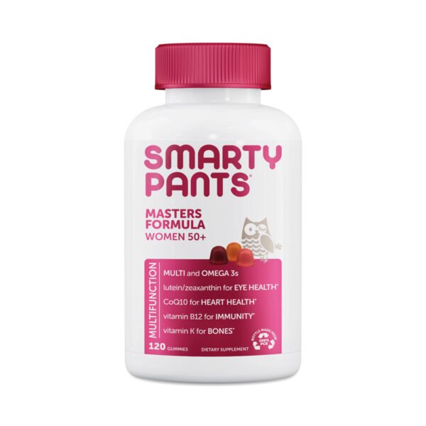 SmartyPants Masters 50+ Women's Formula 120 gummies