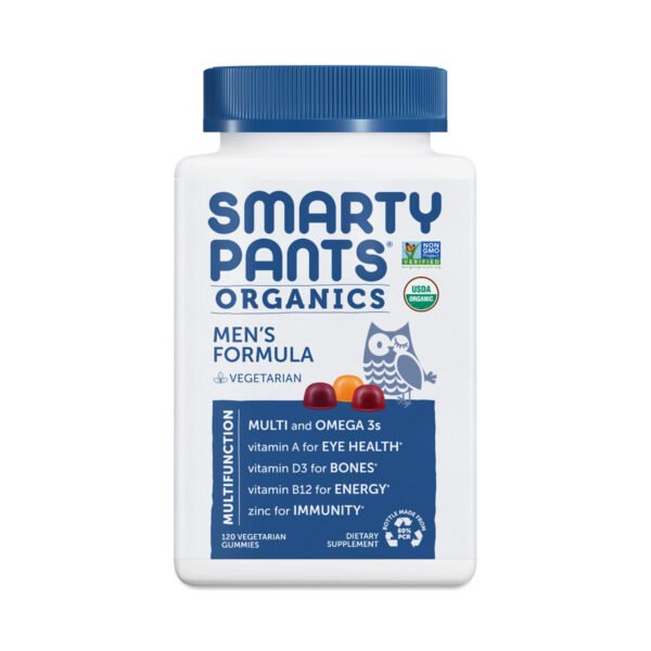 SmartyPants Men's Formula Organic Gummies 120 count