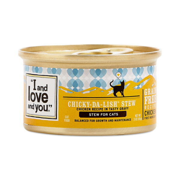 I and love and you Canned Cat Food - Chicky-Da-lish Stew 3 oz can