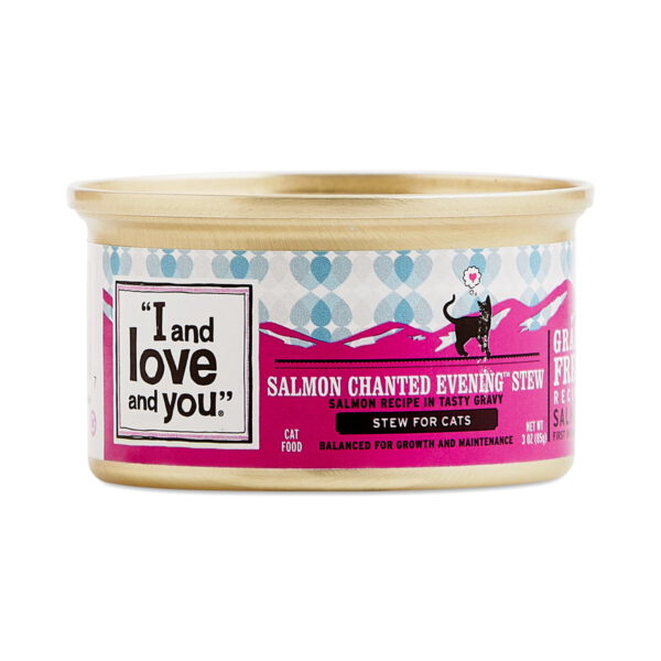 I and love and you Canned Cat Food - Salmon Chanted Evening Stew 3 oz can