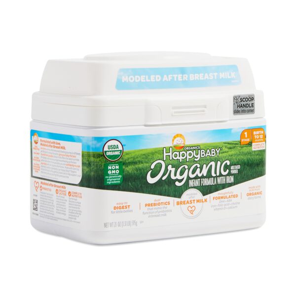 Happy Family Happy Baby Organic Infant Formula with Iron