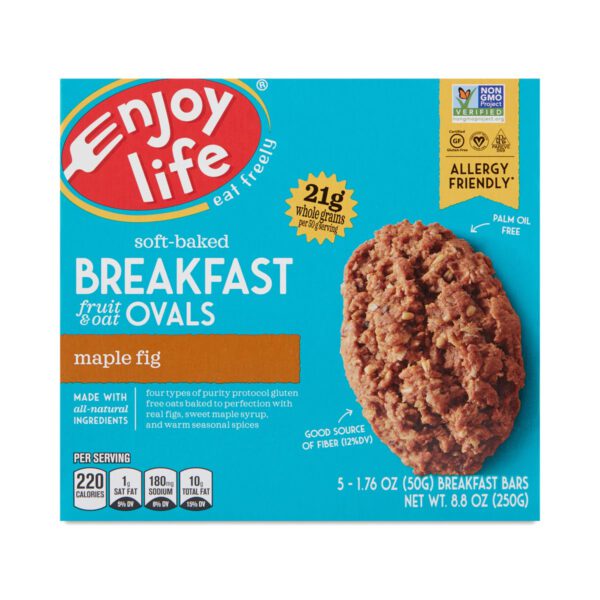 Enjoy Life Maple Fig Breakfast Ovals 5 bars (1.76 oz each)