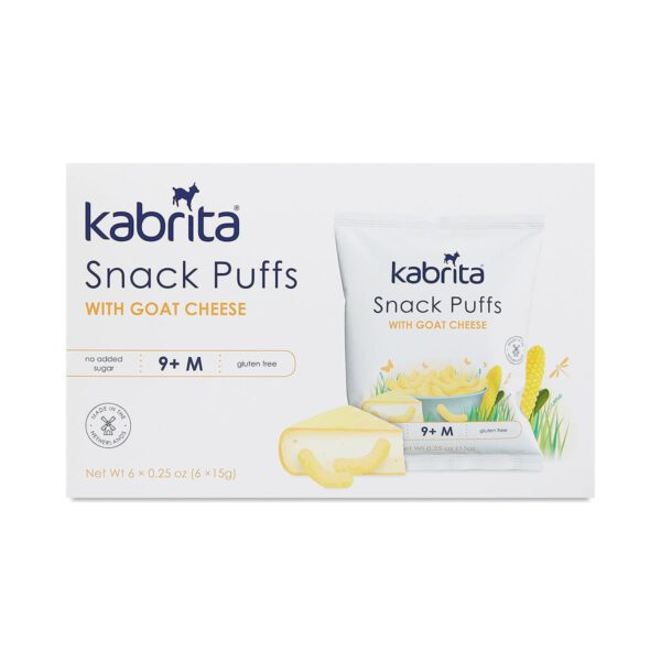 Kabrita Goat Cheese Puffs 6 bags (0.25 oz each)