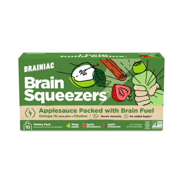 Brainiac Applesauce with BrainPack