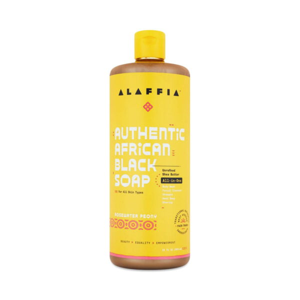 Alaffia Authentic African Black Soap All-In-One