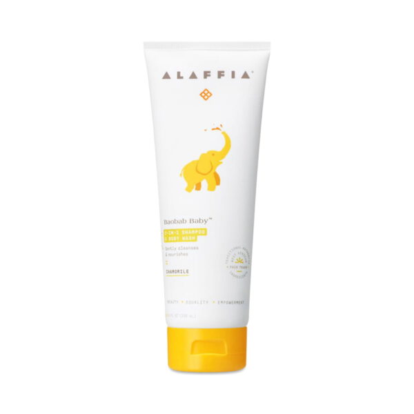 Alaffia Baobab Baby 2-in-1 Shampoo & Body Wash