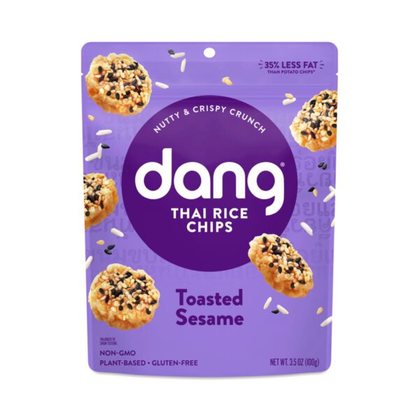 Dang Toasted Sesame Thai Rice Chips 3.5 oz bag