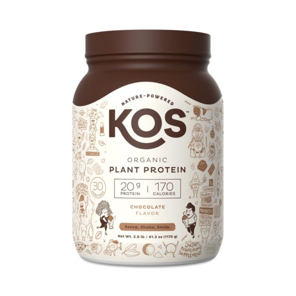 KOS Naturals Organic Plant-Based Protein Powder