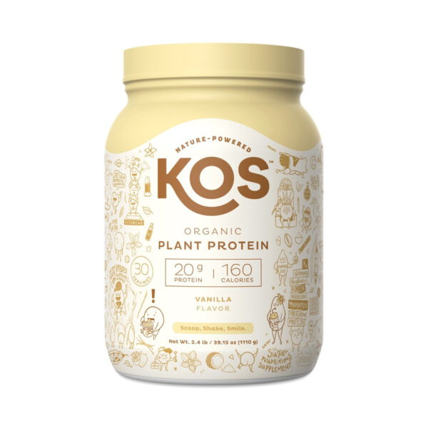 KOS Naturals Organic Plant-Based Protein Powder