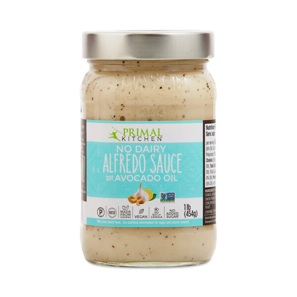 Primal Kitchen No Dairy Alfredo Sauce 16 oz jar