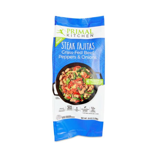 Primal Kitchen Steak Fajitas Skillet One 20oz Skillet (Serves 2)