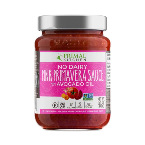 Primal Kitchen Primavera Pasta Sauce 15.5 oz jar