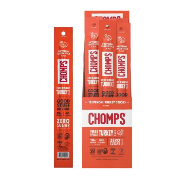 CHOMPS Value Size Free-Range Turkey Sticks