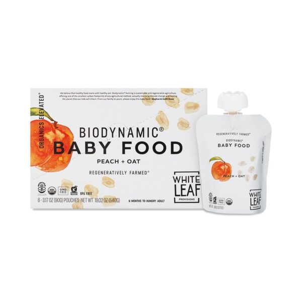 White Leaf Provisions Biodynamic Baby Food