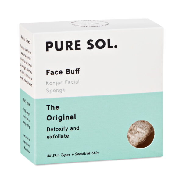 PURE SOL. Konjac Face Sponge